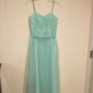 David’s Bridal Mint Formal Dress